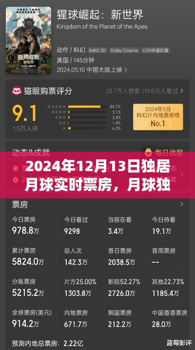 月球独居特色小店缔造票房奇迹,实时票房报告(XXXX年XX月XX日)