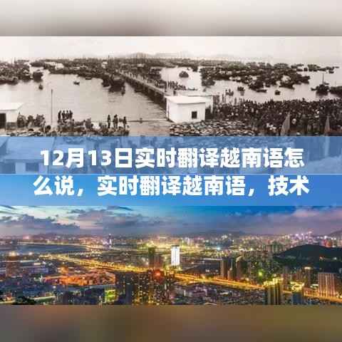技术革新下的挑战与机遇,实时翻译越南语的观察与探索——以12月13日为观察点