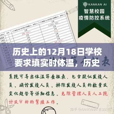 学校实时体温监测的历史回顾,意义与争议下的12月18日记录