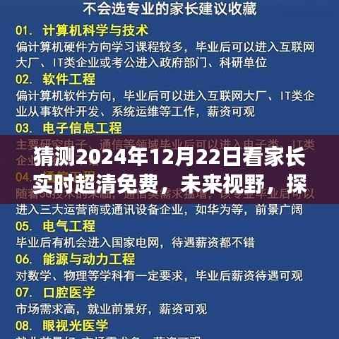 探寻未来视野,家长实时超清免费观看技术的三大要点及预测(2024年12月22日)