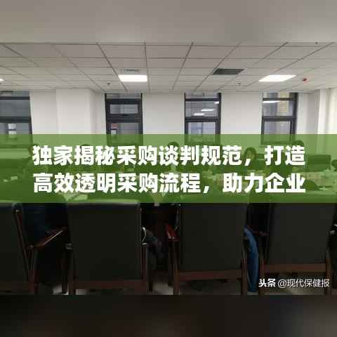 独家揭秘采购谈判规范,打造高效透明采购流程,助力企业采购升级!