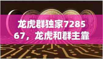 龙虎群独家728567，龙虎和群主靠什么赚钱 