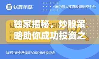 独家揭秘,炒股策略助你成功投资之路