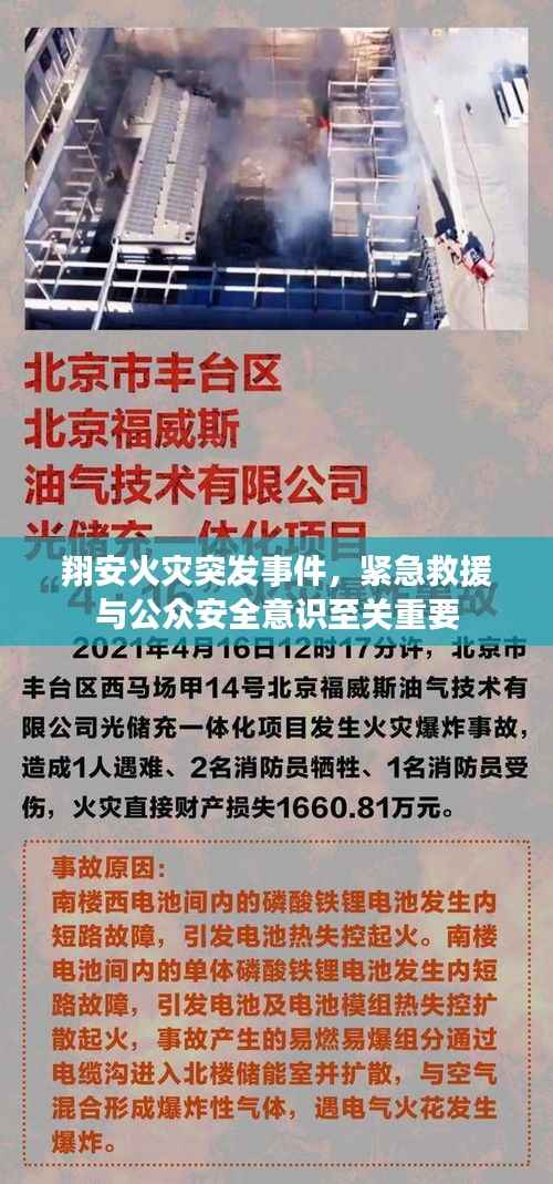 翔安火灾突发事件,紧急救援与公众安全意识至关重要