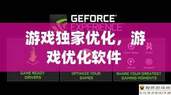 游戏独家优化,游戏优化软件