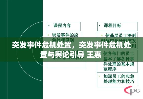 突发事件危机处置,突发事件危机处置与舆论引导 王惠