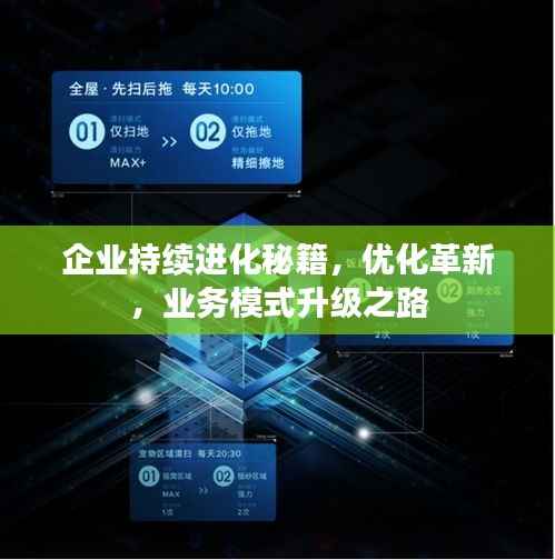 企业持续进化秘籍,优化革新,业务模式升级之路