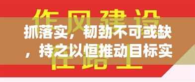 抓落实,韧劲不可或缺,持之以恒推动目标实现