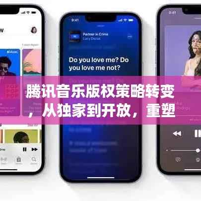 腾讯音乐版权策略转变，从独家到开放，重塑产业格局